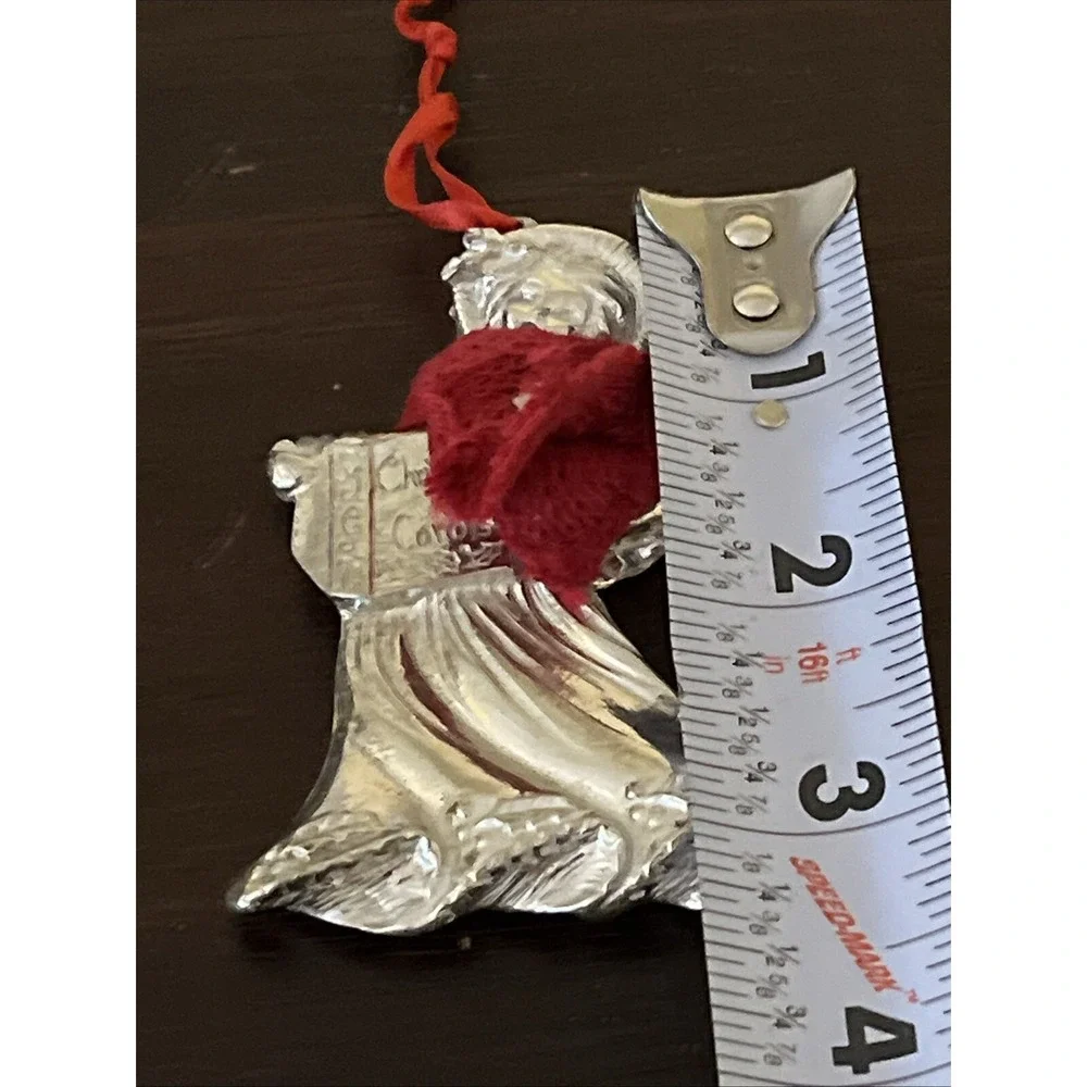 Lenox Christmas Caroler Ornament Kirk Stieff Collection‎ Pewter